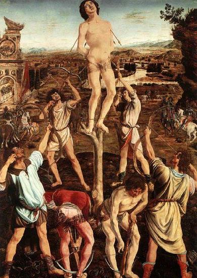 Antonio Pollaiuolo Martyrdom of St Sebastian oil painting image